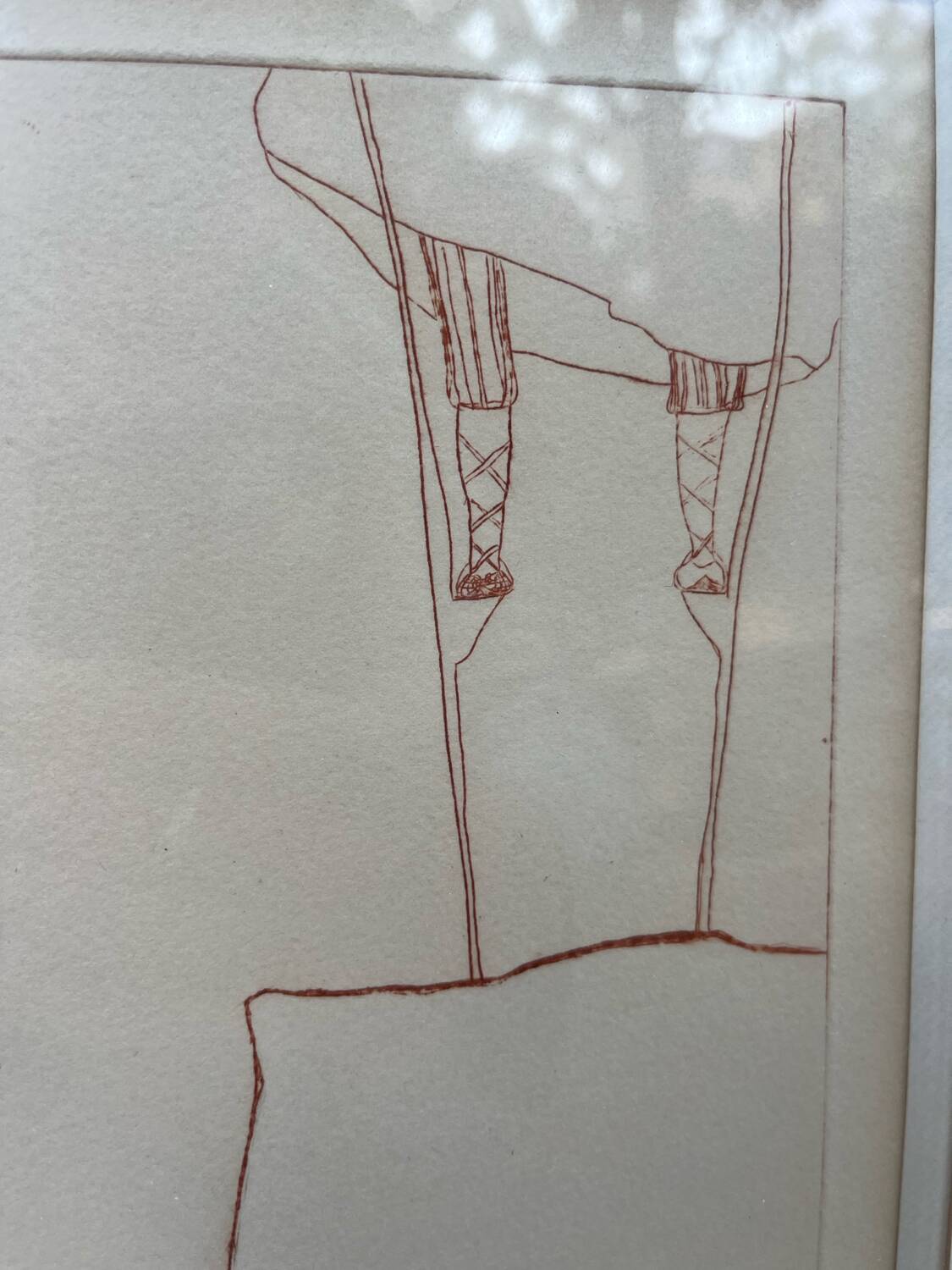 Gravure Charlotte Reine L’Heure du Berger