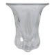 Large Pressed-Moulded Glass Vase "Swan" - Art Deco Style