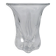 Large Pressed-Moulded Glass Vase "Swan" - Art Deco Style