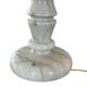 Vintage table lamp alabaster lamp, Italy 1960 minimalist
