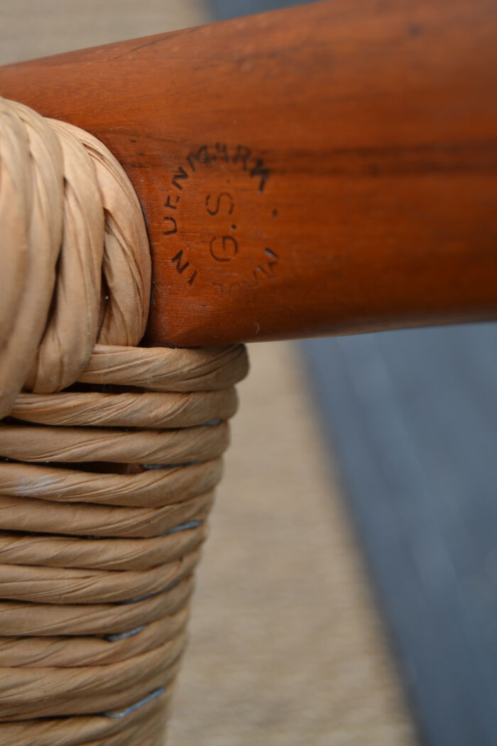 Pair of chairs by Arne Wahl Iversen