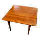 Danish square coffee table in teak by Mikael Laursen for A/S Mikael Laursen, Denmark, 1960s