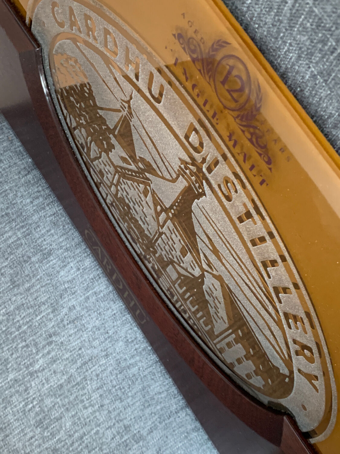 Mirror frame whisky bourbon cardhu 40 x 30 cm cardhu distillery