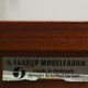 Rosewood chest of drawers, Danish design, 1970s, Ib Kofod Larsen, manufacturer: Faarup Mob