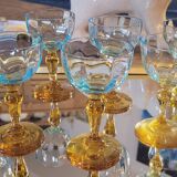 7 George Sand stemmed glasses