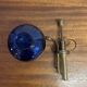 50s blue glass vaporizer