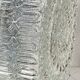 Round wall light ceiling fixture transparent glass vintage antique lamp