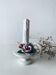 Italian slip candle holder signed