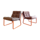 Duo de fauteuils tubulaires 1970