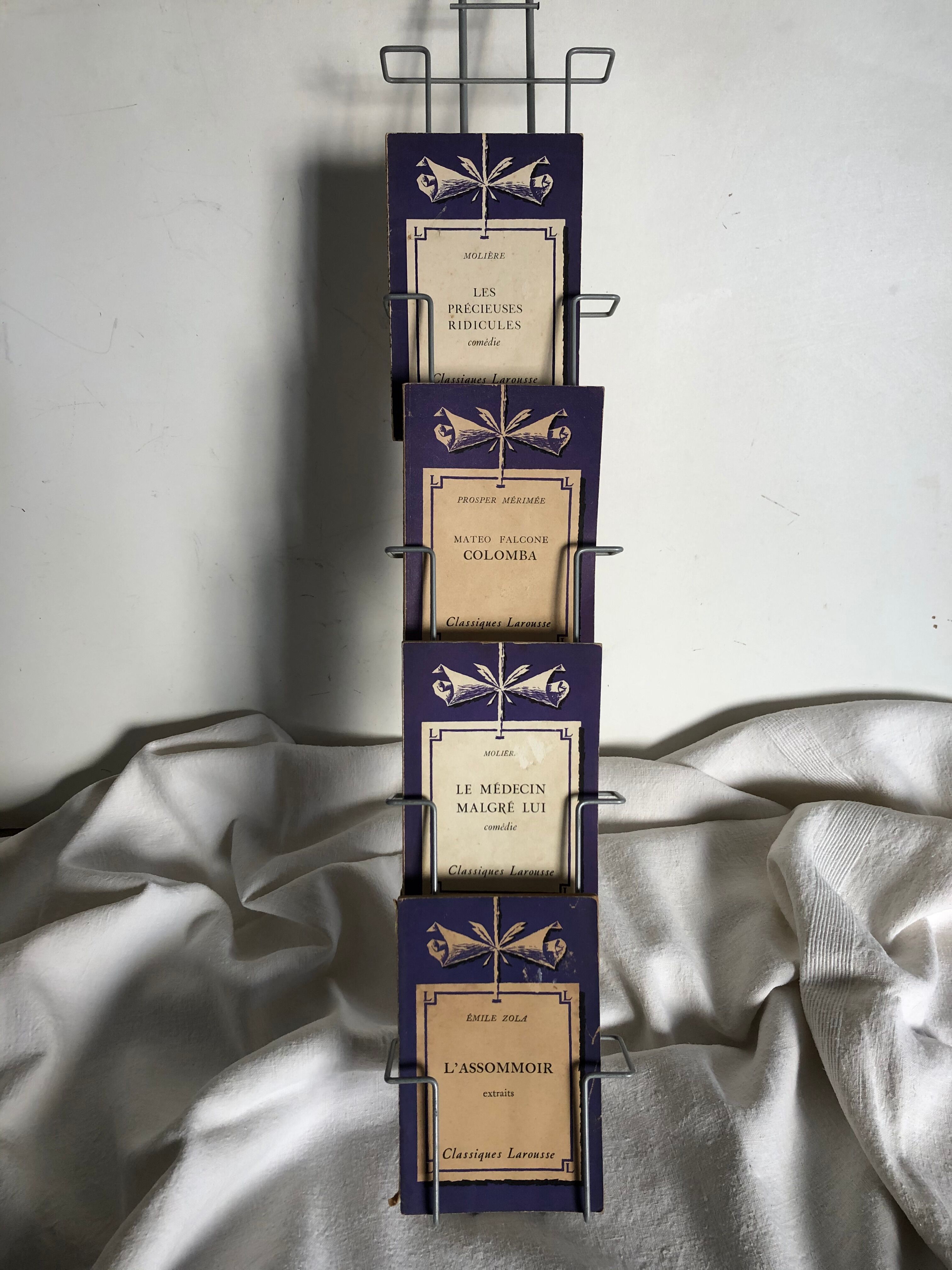 Postcards display, photos