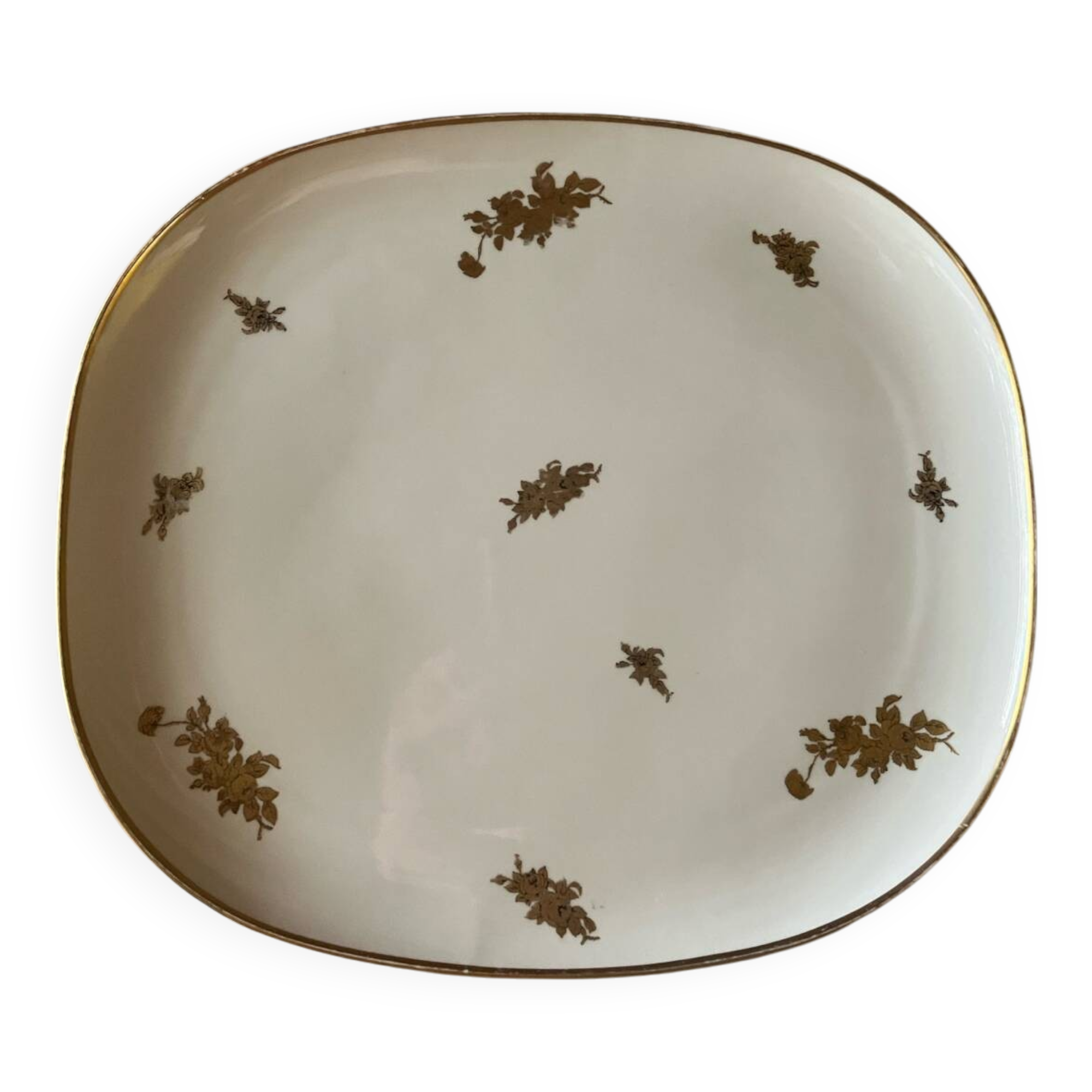 Plat Langenthal Suisse roses gold