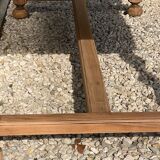 Extendable stripped farmhouse table 300 cm