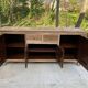 Renovated Scandinavian sideboard in solid raw oak 180cm