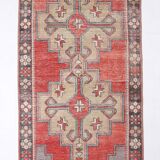 3x8 oriental madallion turkish runner rug,107x247cm