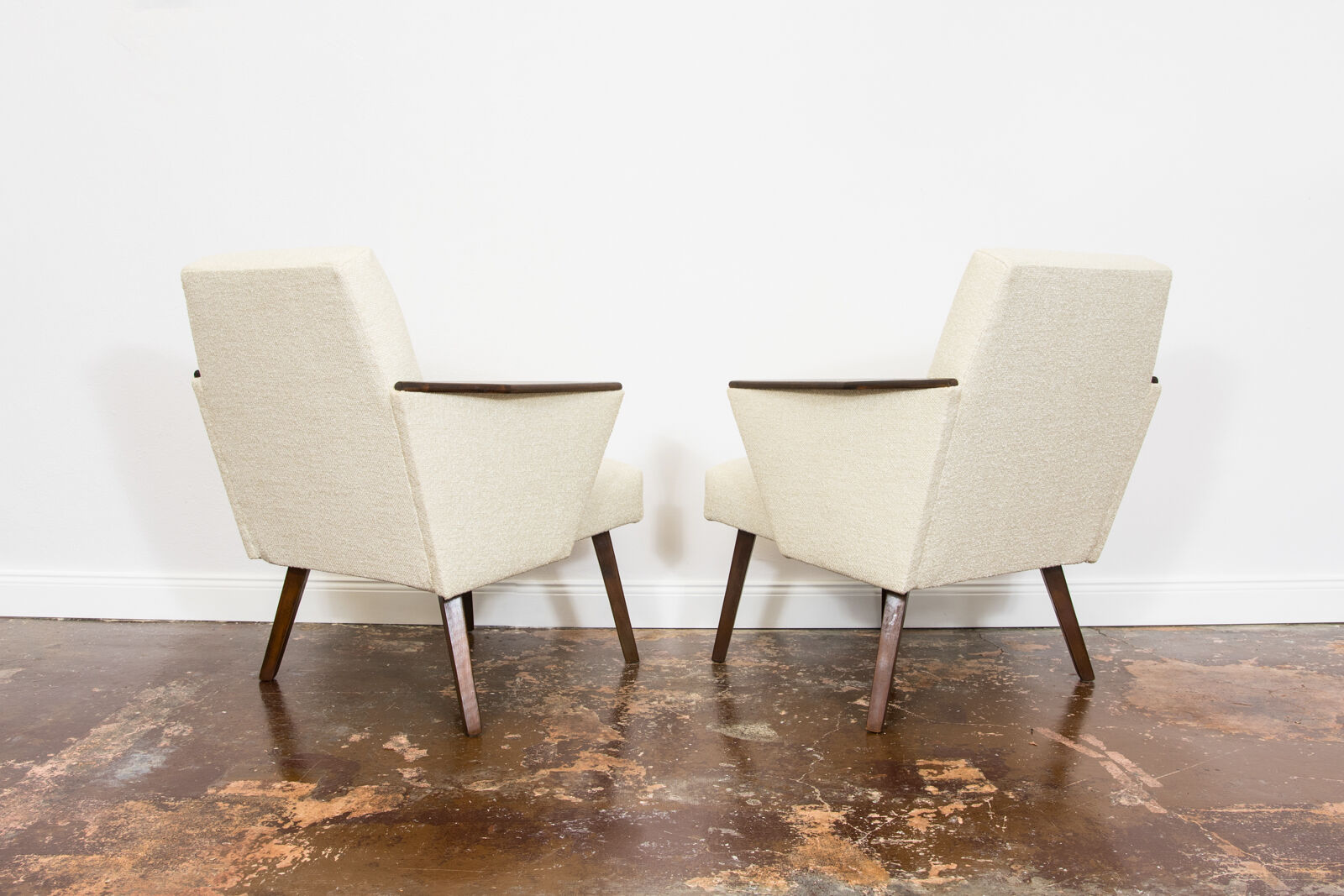 Pair Of Mid Century Armchairs