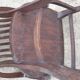 American armchair solid oak