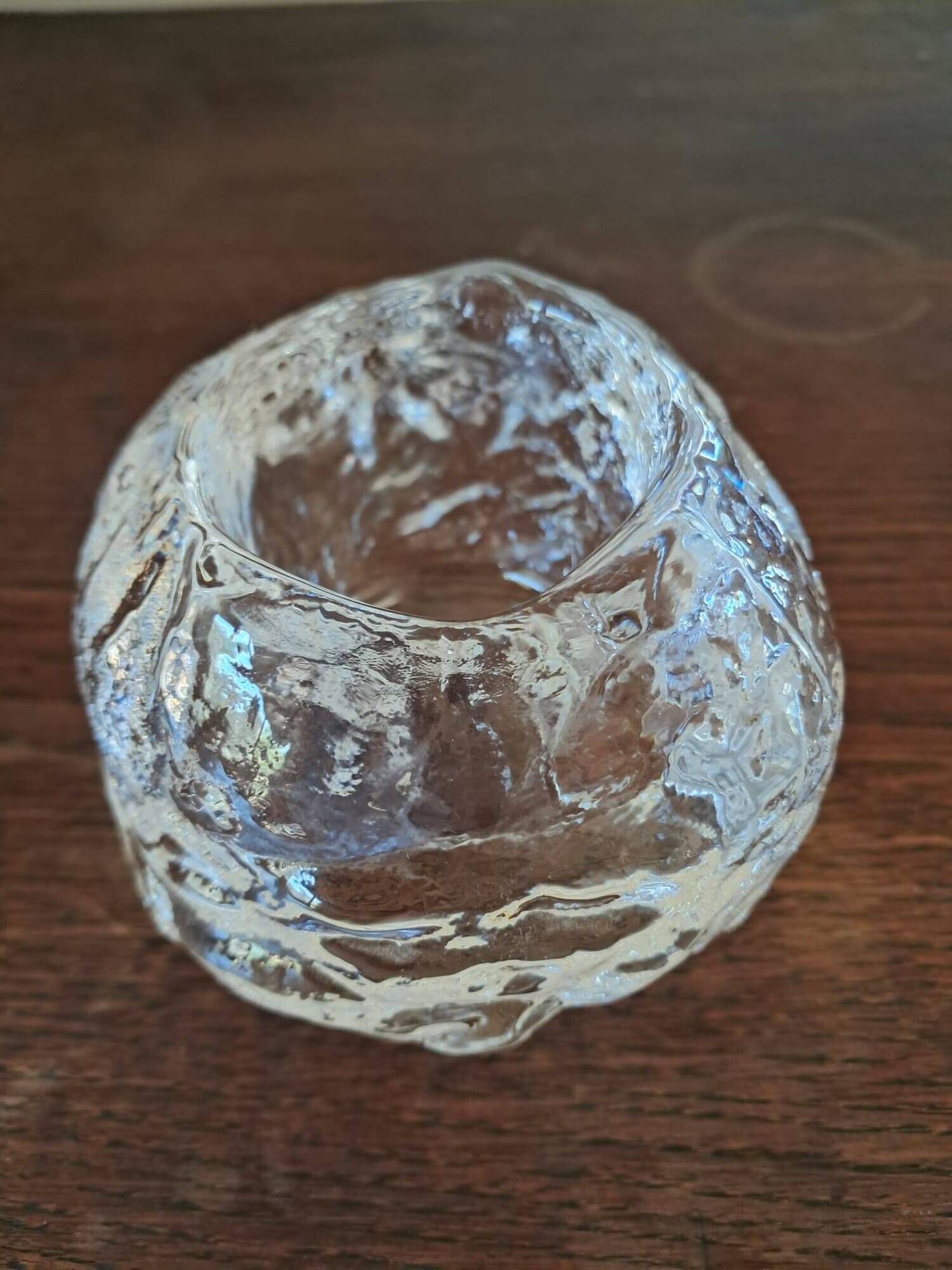 Photophore / Vintage candlestick Kosta Boda - Swedish art glass