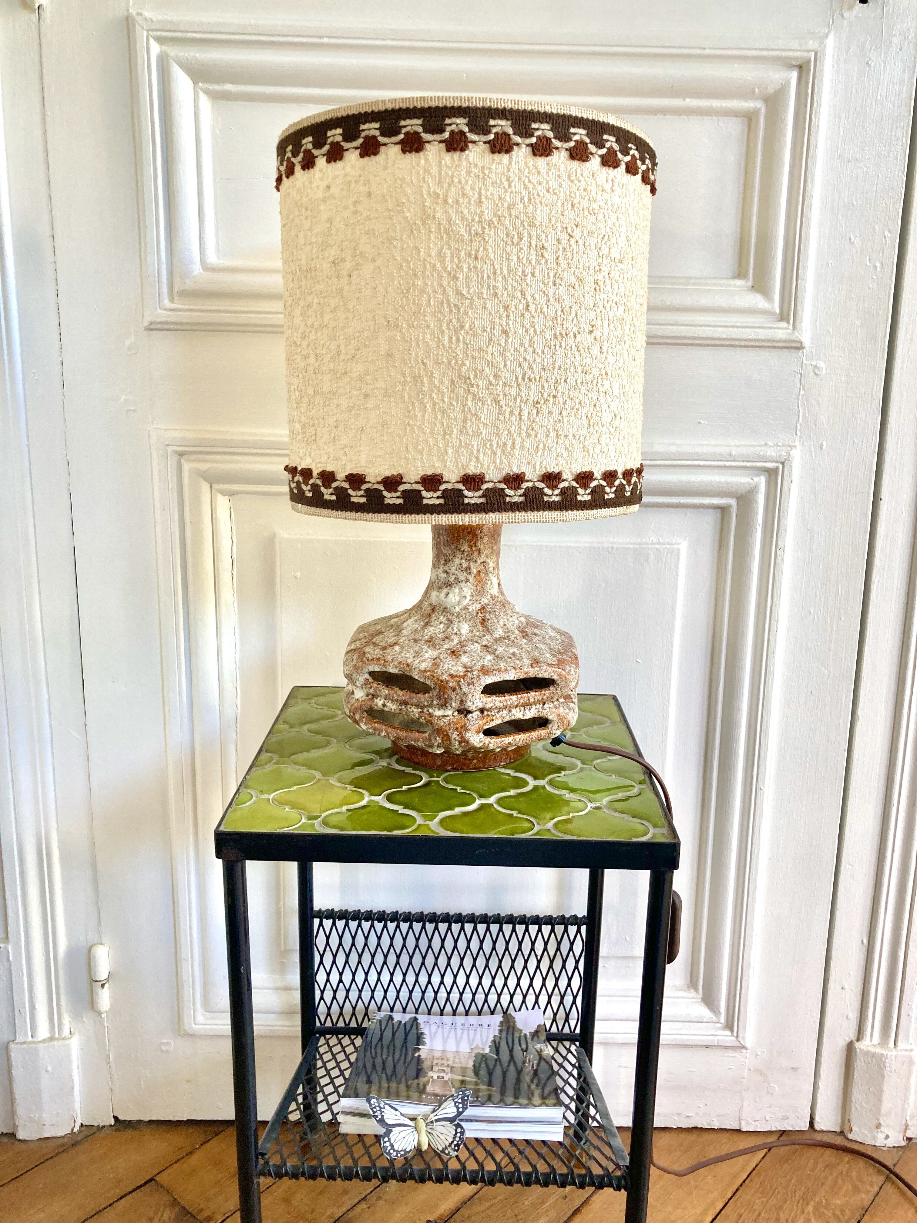 Ceramic lamp West Germany Stein Keramik