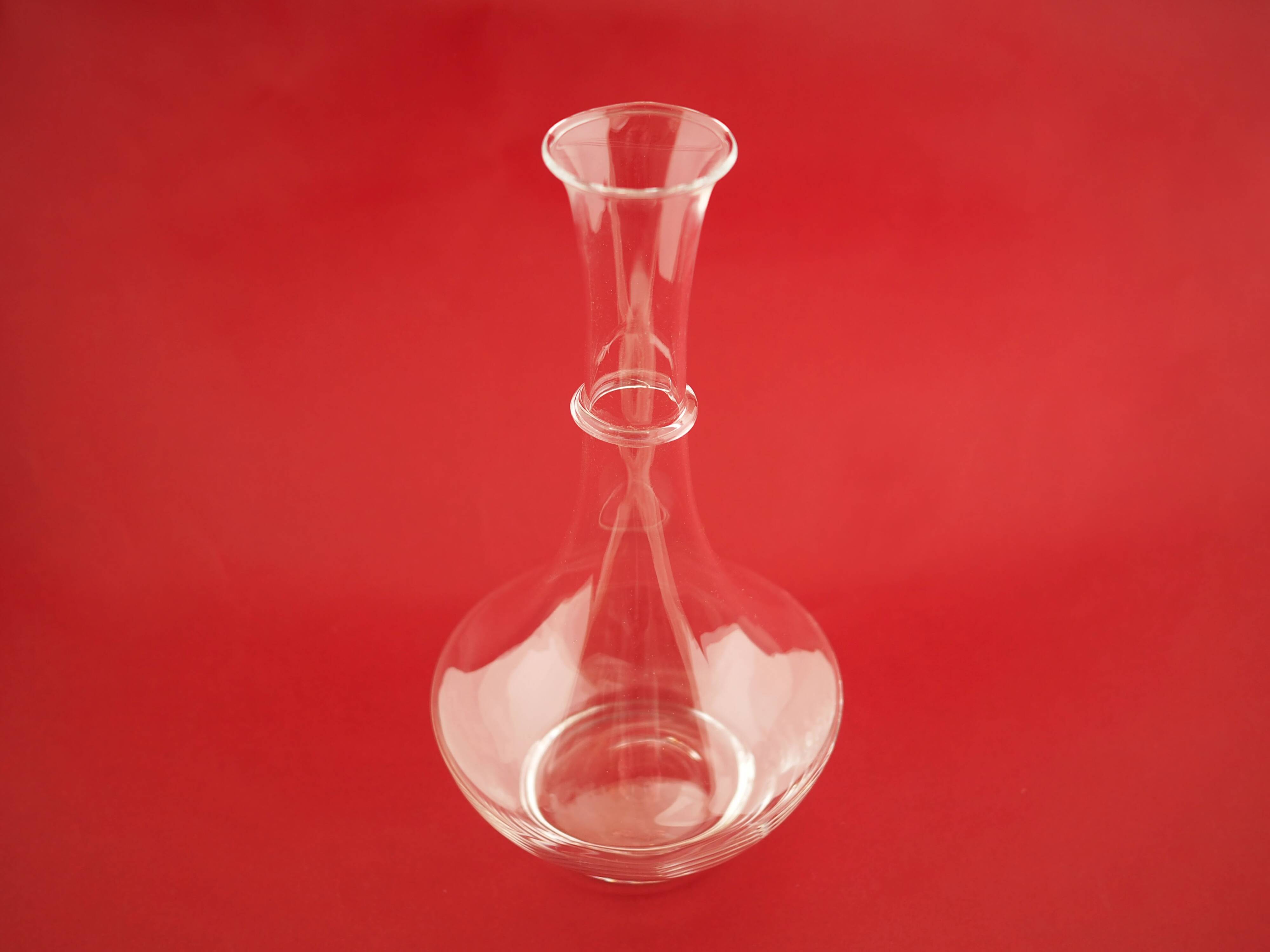 Glass carafe, Danish design, 1970s, production: Denmark