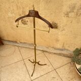 Vintage valet in gilded metal 1960