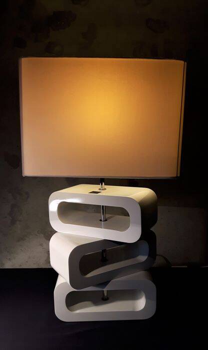 Paire de Lampes de Table Vintage • Jan des Bouvrie • 1990