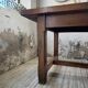 Rustic farmhouse table, solid oak, 2m