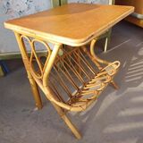 Porte revue table de nuit vintage