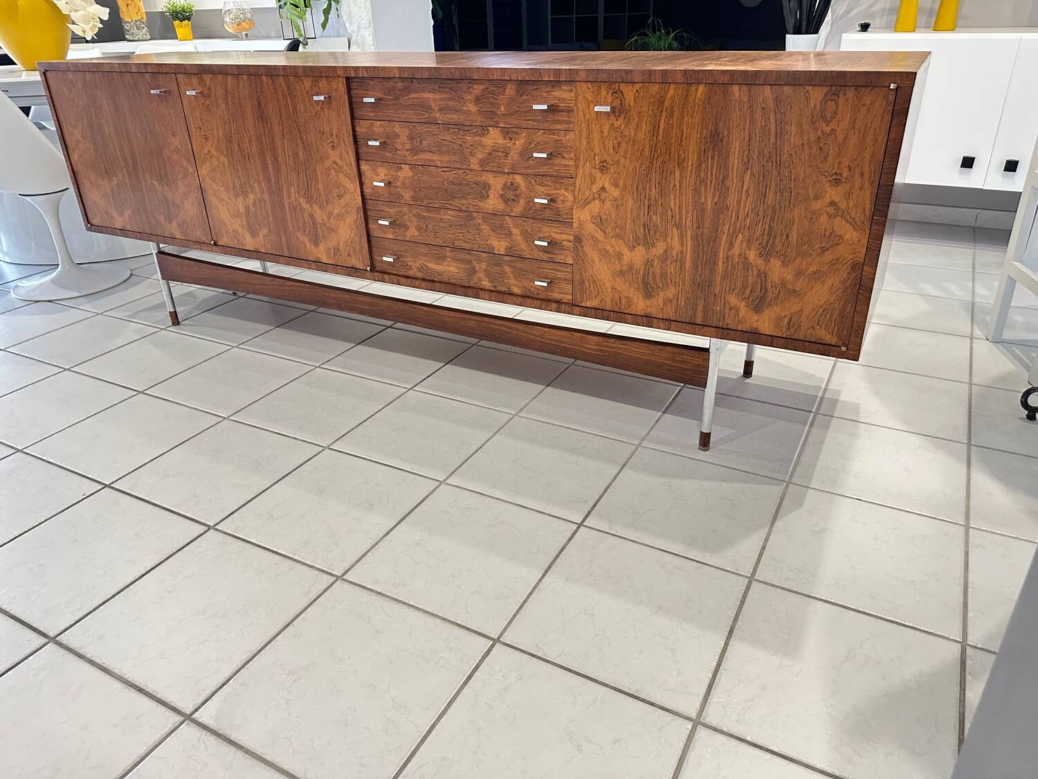 Rosewood sideboard by Gérard Guermonprez by Magnani, 1960s