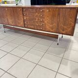 Rosewood sideboard by Gérard Guermonprez by Magnani, 1960s