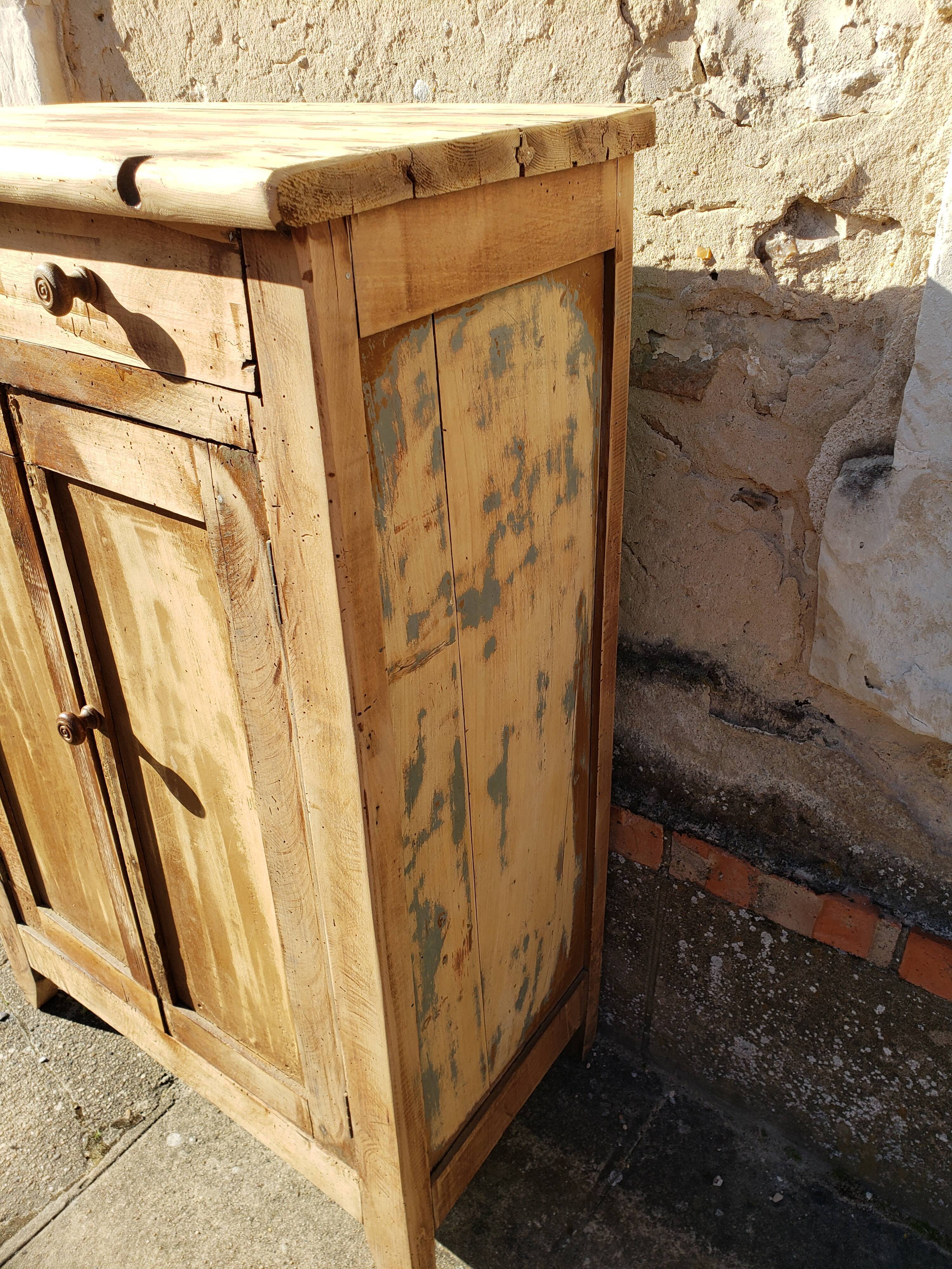 Parisian buffet patina old "Aveyron"