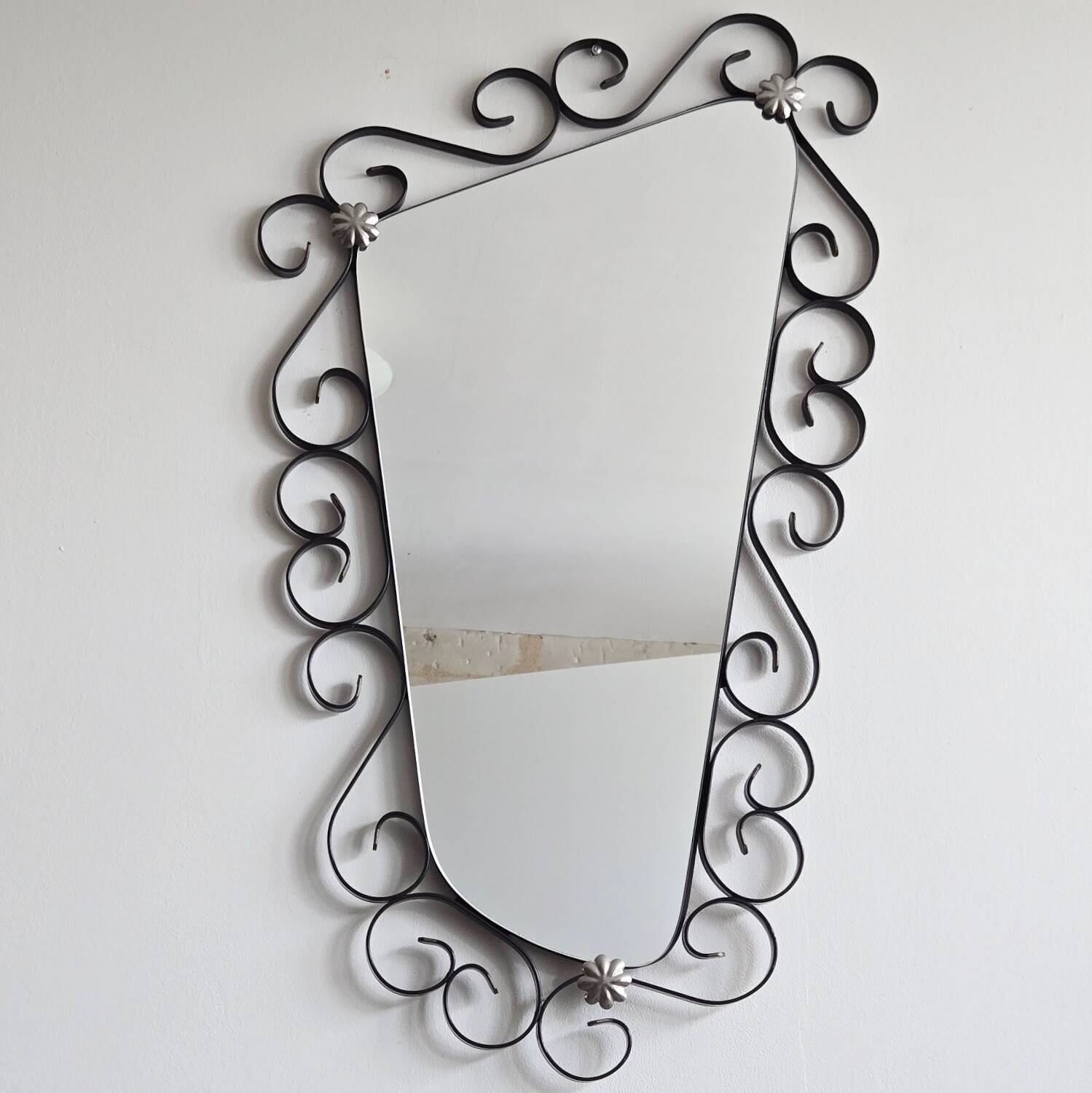 Vintage mirror 90x54 cm 1960
