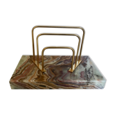 Range courriers en onyx vintage