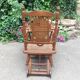 Antique high chair for baby and child