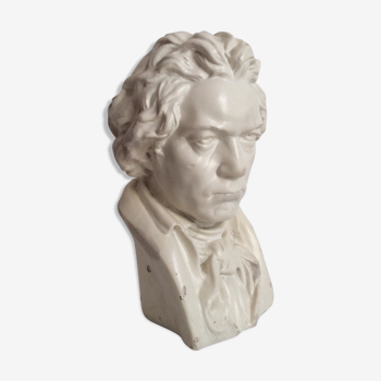 Plaster bust of Beethoven