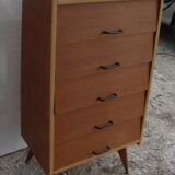 Vintage chiffonnier 1950 feet compass