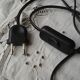Black ceramic love couple lamp