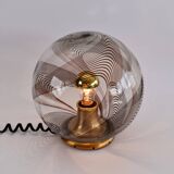 Mid-century Murano table lamp in the style of Lino Tagliapietra