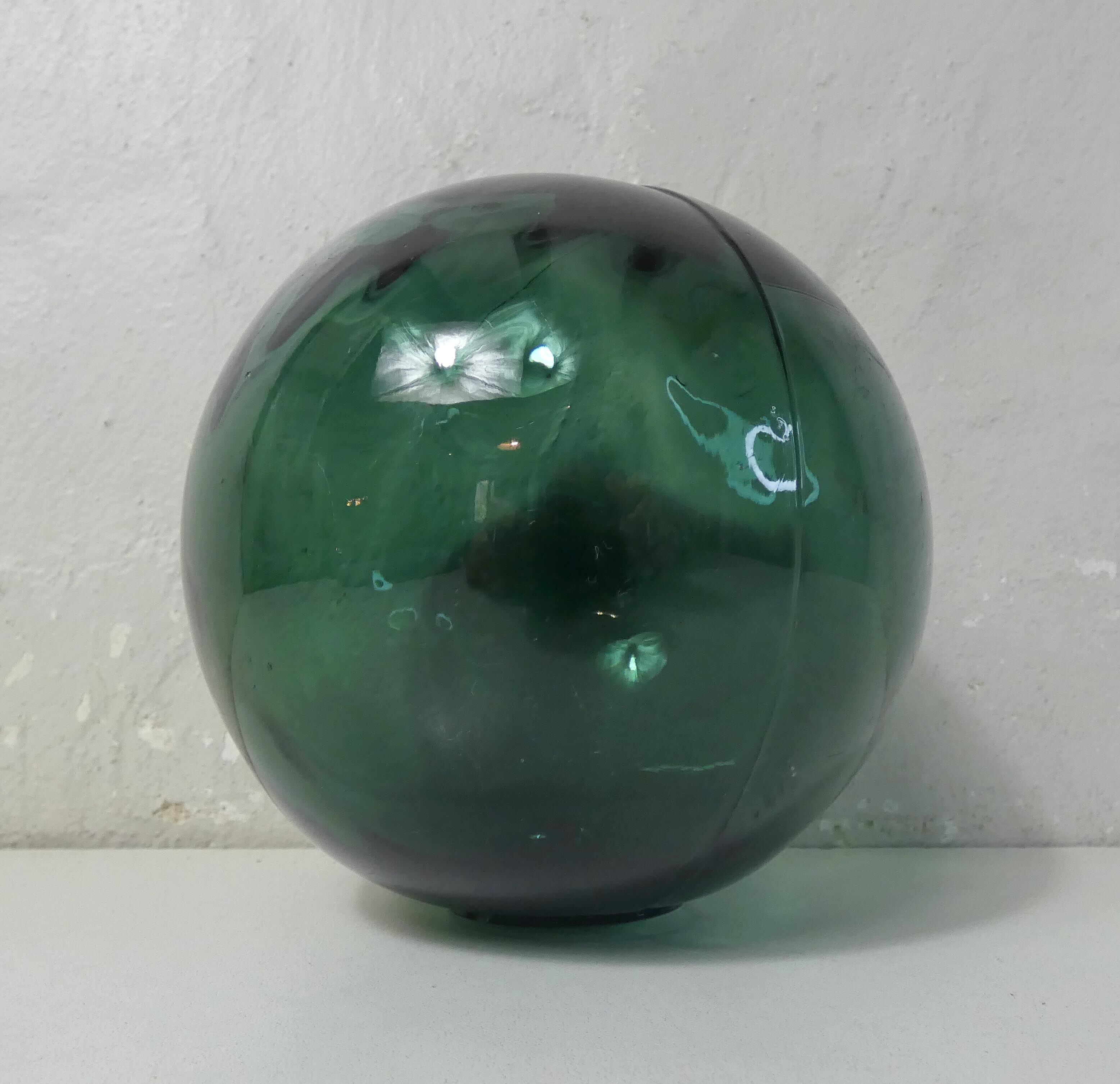 Water garden glass ball