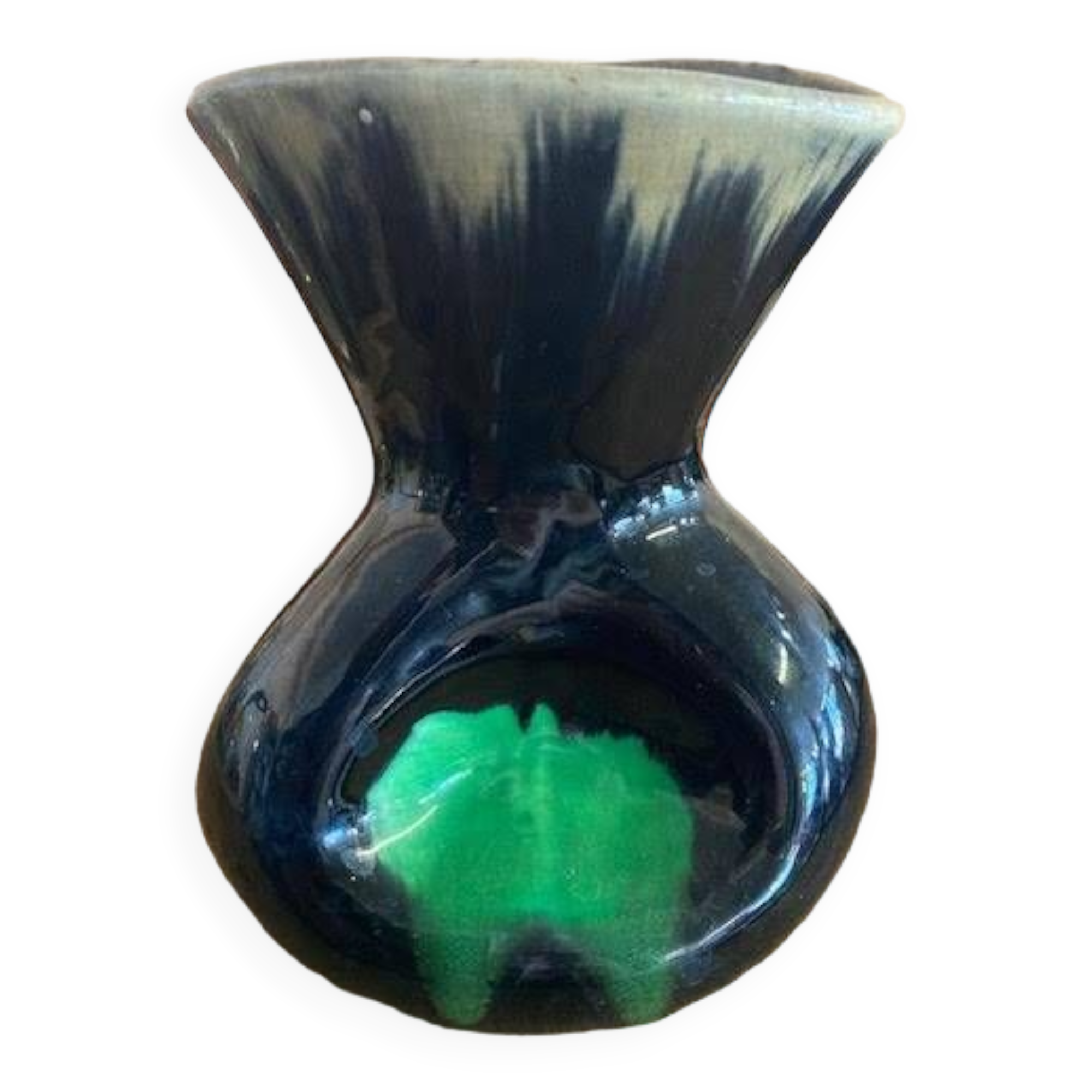 Varnished terracotta vase