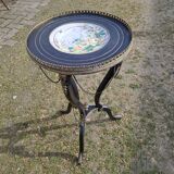 Louis XV style porcelain pedestal table