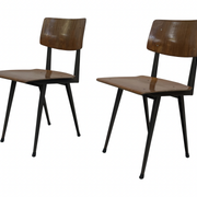 Vintage Marko Holland school chair minimalist 60