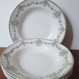 Set of 5 hollow plates