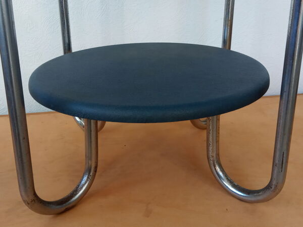 table d'appoint à deux niveaux années 50/60