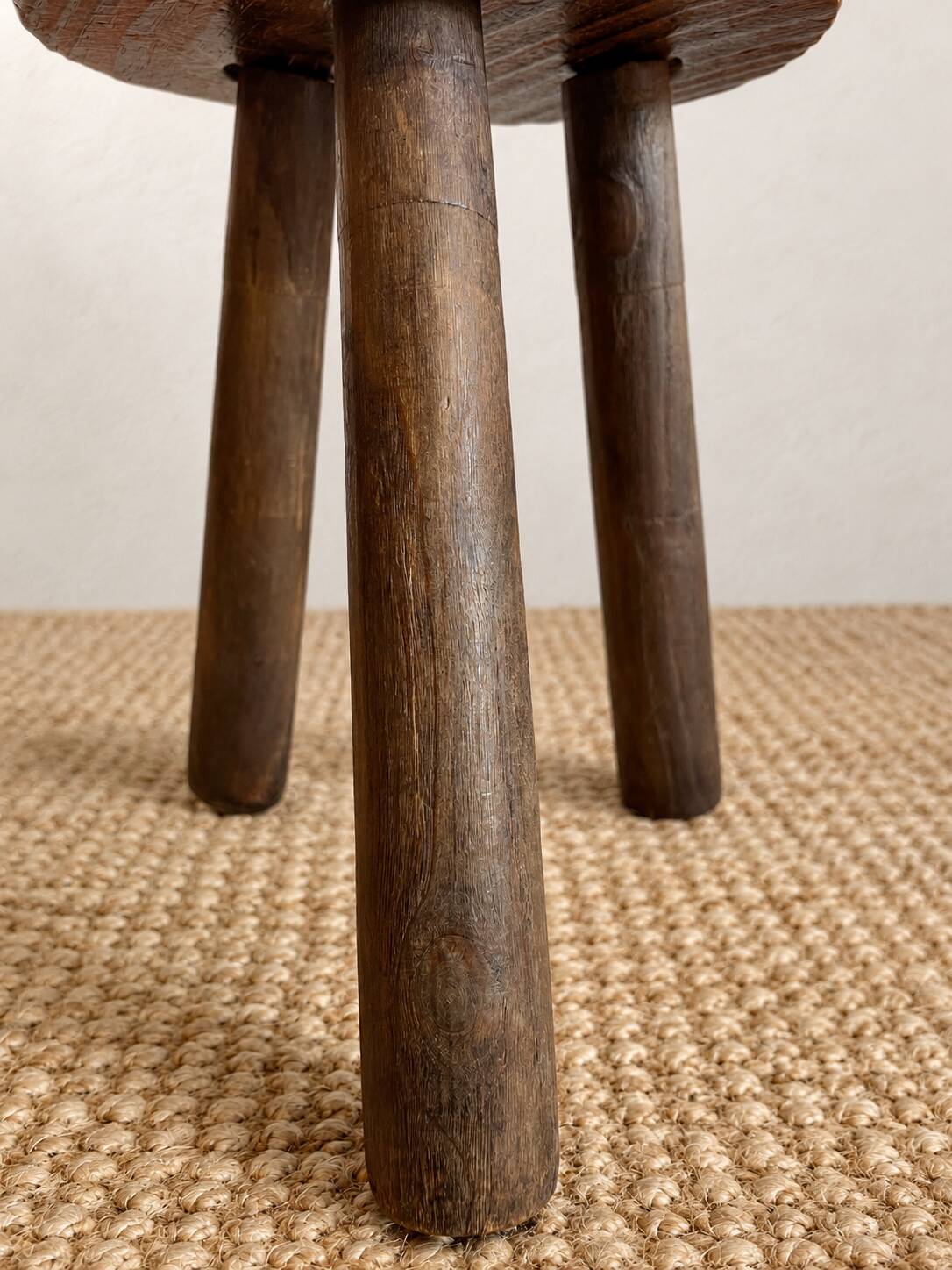 Ancien tabouret de ferme