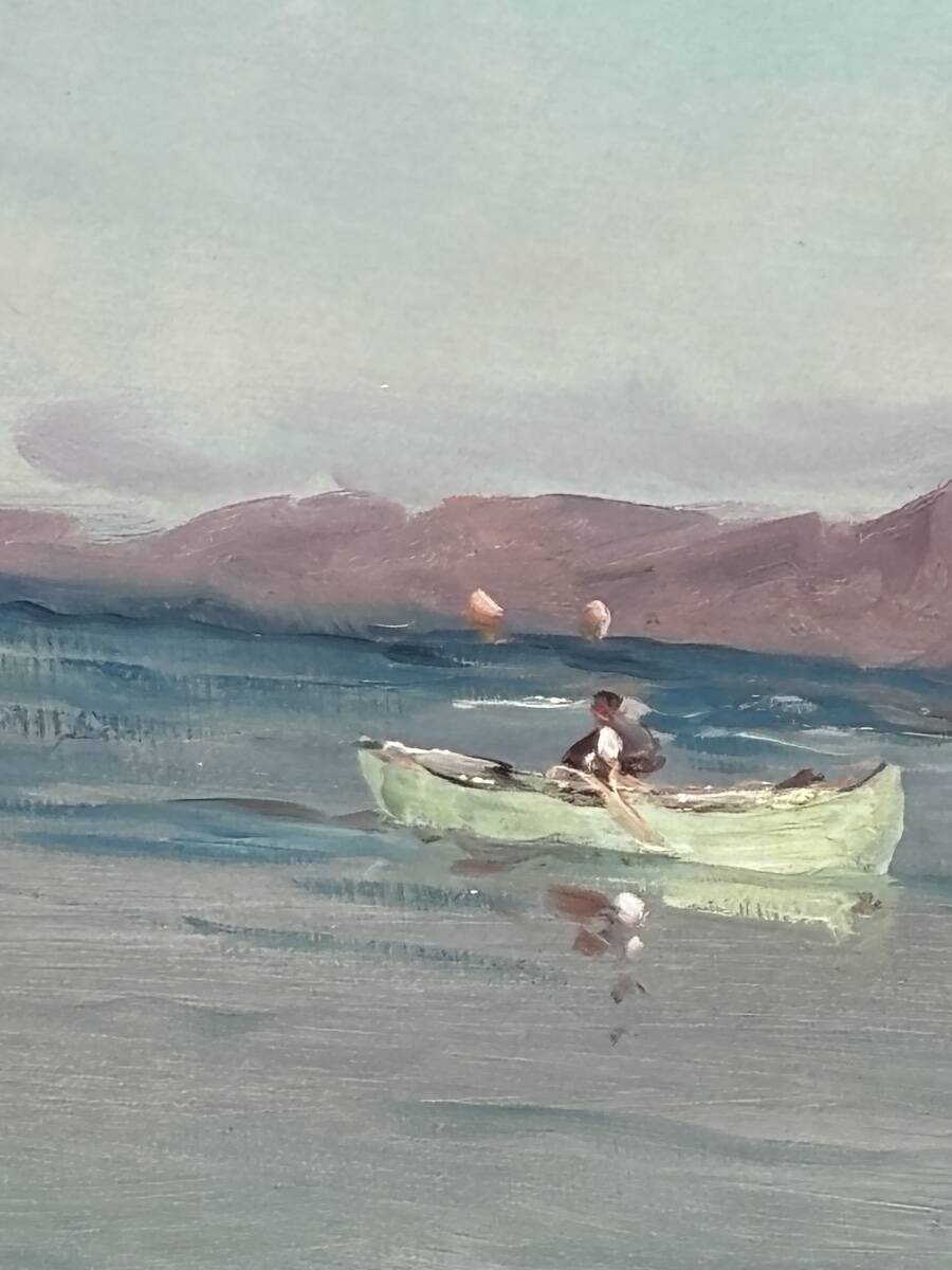 Grand tableau marine de Émile Godchaux
