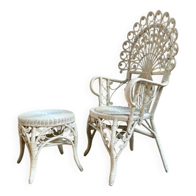 Fauteuil +repose pieds Emmanuelle