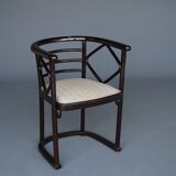 Model 728 'Fledermaus' chairs attributed to Josef Hoffmann for J & J Kohn,