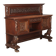 Antique neo-Renaissance walnut buffet, Italy, early 20th century.