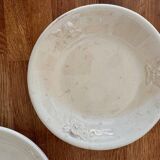 2 antique plates, for soup or porridge
