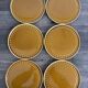 Set of 6 vintage 70s Melitta Ceracron dessert plates.